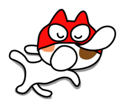 Cat Wrestler sticker #503277