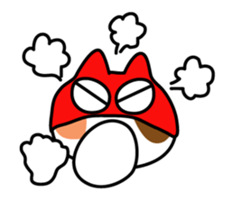 Cat Wrestler sticker #503278