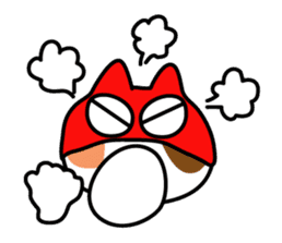 Cat Wrestler sticker #503278