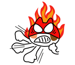 Cat Wrestler sticker #503279