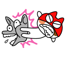 Cat Wrestler sticker #503284