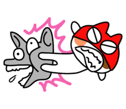 Cat Wrestler sticker #503284