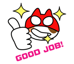 Cat Wrestler sticker #503286