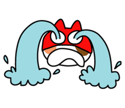 Cat Wrestler sticker #503287