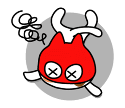 Cat Wrestler sticker #503288