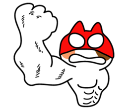 Cat Wrestler sticker #503294