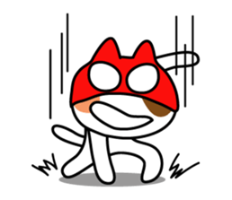 Cat Wrestler sticker #503297