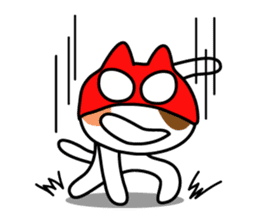 Cat Wrestler sticker #503297