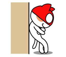 Cat Wrestler sticker #503298