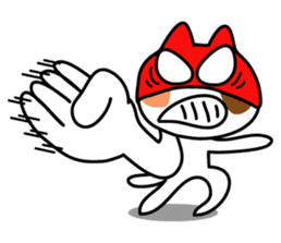 Cat Wrestler sticker #503300