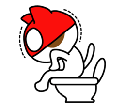 Cat Wrestler sticker #503303