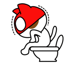 Cat Wrestler sticker #503303