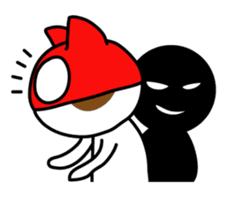 Cat Wrestler sticker #503305