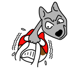 Cat Wrestler sticker #503309