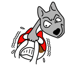 Cat Wrestler sticker #503309