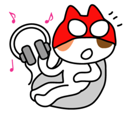 Cat Wrestler sticker #503310