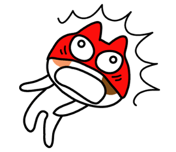 Cat Wrestler sticker #503311