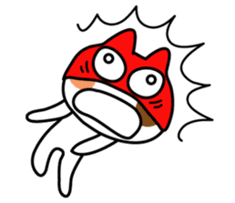 Cat Wrestler sticker #503311