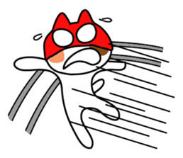 Cat Wrestler sticker #503312