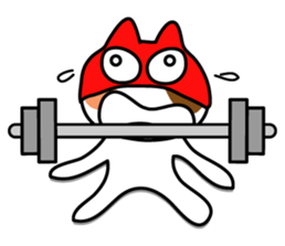 Cat Wrestler sticker #503313