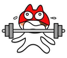 Cat Wrestler sticker #503313