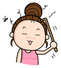 Mommy with Her Newborn sticker #503441