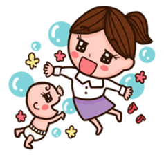 Novice Mommy sticker #503488