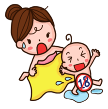 Novice Mommy sticker #503493