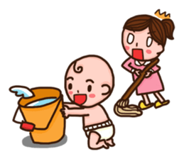 Novice Mommy sticker #503502