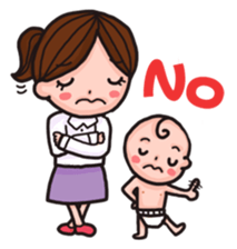 Novice Mommy sticker #503509