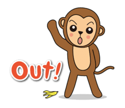 Monkey Akkyun Vol.2 sticker #503730