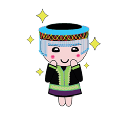 Lovely girl sticker #503843