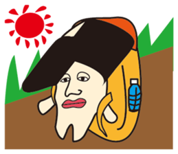 Mr. Tooth sticker #503911