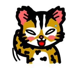 P. bengalensis love you sticker #503925