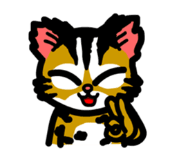 P. bengalensis love you sticker #503927