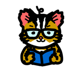 P. bengalensis love you sticker #503928