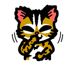 P. bengalensis love you sticker #503931