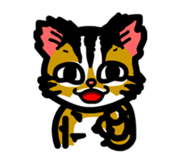 P. bengalensis love you sticker #503932