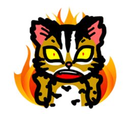 P. bengalensis love you sticker #503937