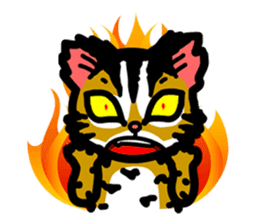 P. bengalensis love you sticker #503937