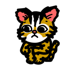 P. bengalensis love you sticker #503938