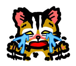 P. bengalensis love you sticker #503941