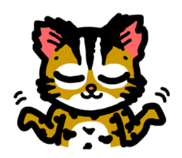 P. bengalensis love you sticker #503943