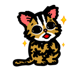 P. bengalensis love you sticker #503945