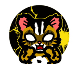 P. bengalensis love you sticker #503948