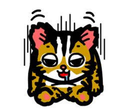 P. bengalensis love you sticker #503951