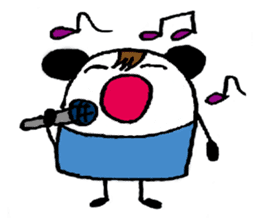 Onigiri Panda sticker #504639