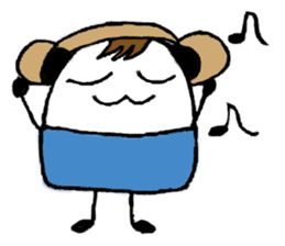 Onigiri Panda sticker #504644