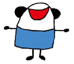 Onigiri Panda sticker #504649