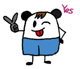 Onigiri Panda sticker #504650